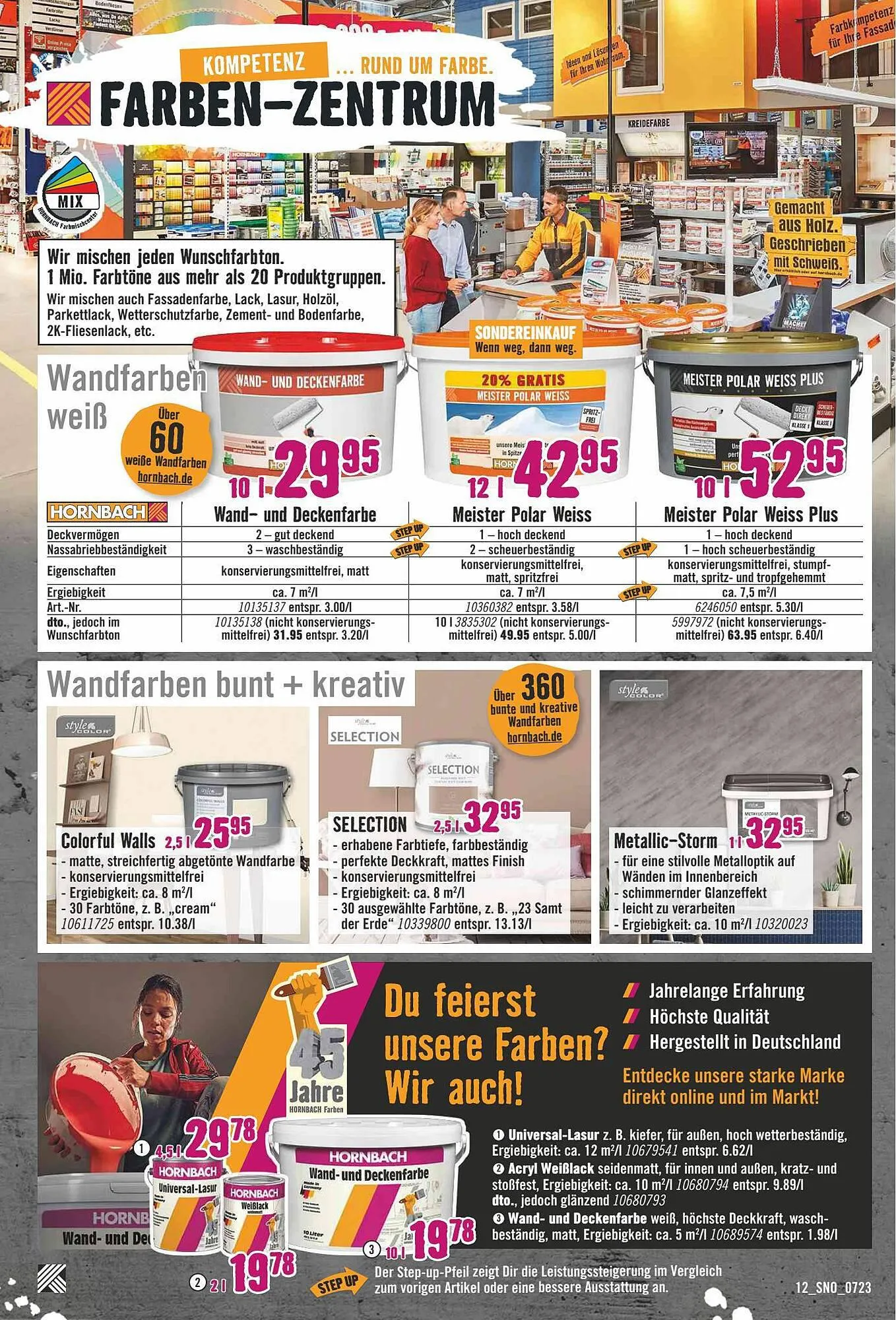 Hornbach Flugblatt von 17. Juli bis 31. Juli 2023 - Flugblätt seite  12