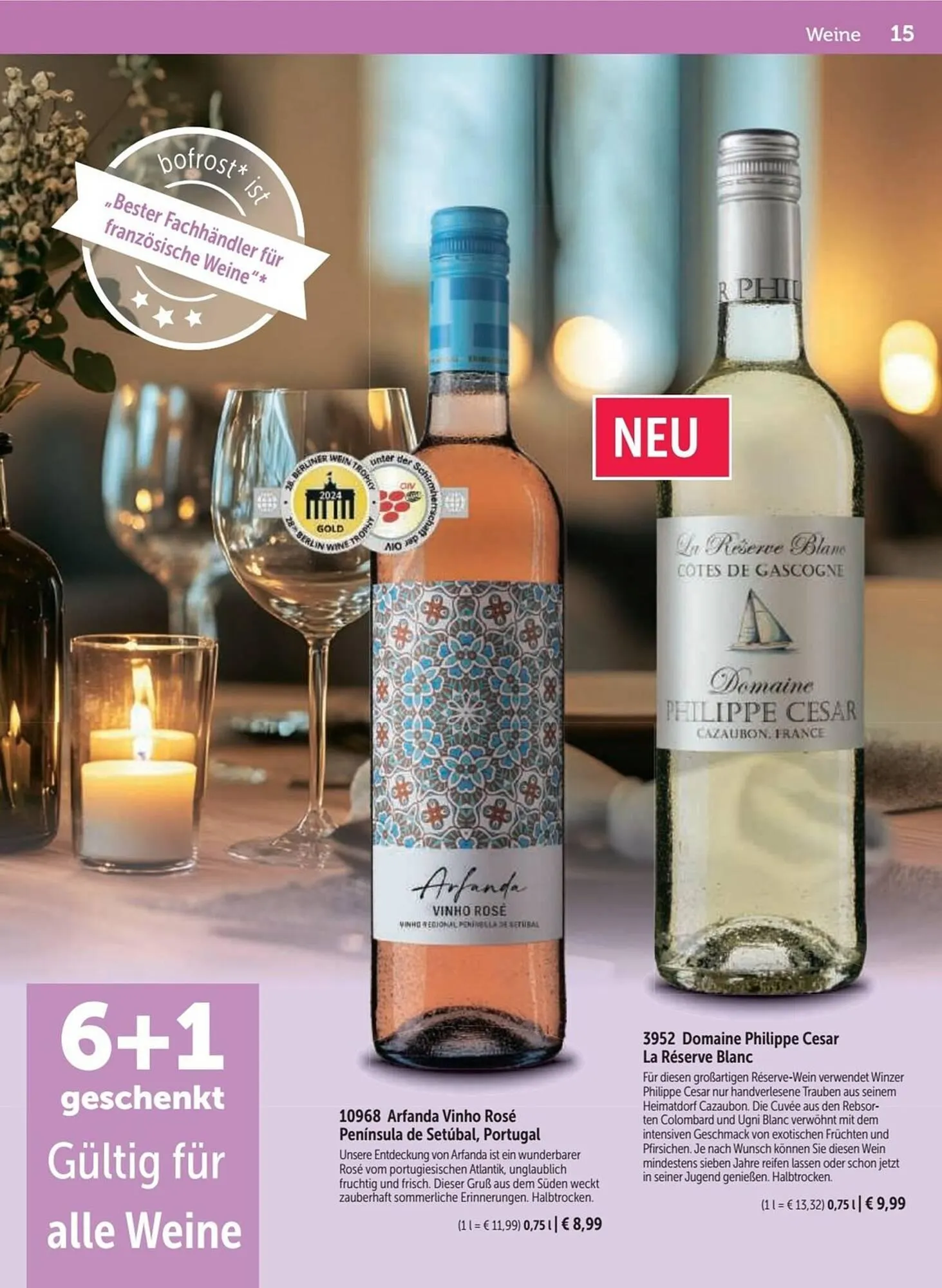 Bofrost Katalog von 13. September bis 6. März 2026 - Flugblätt seite  15