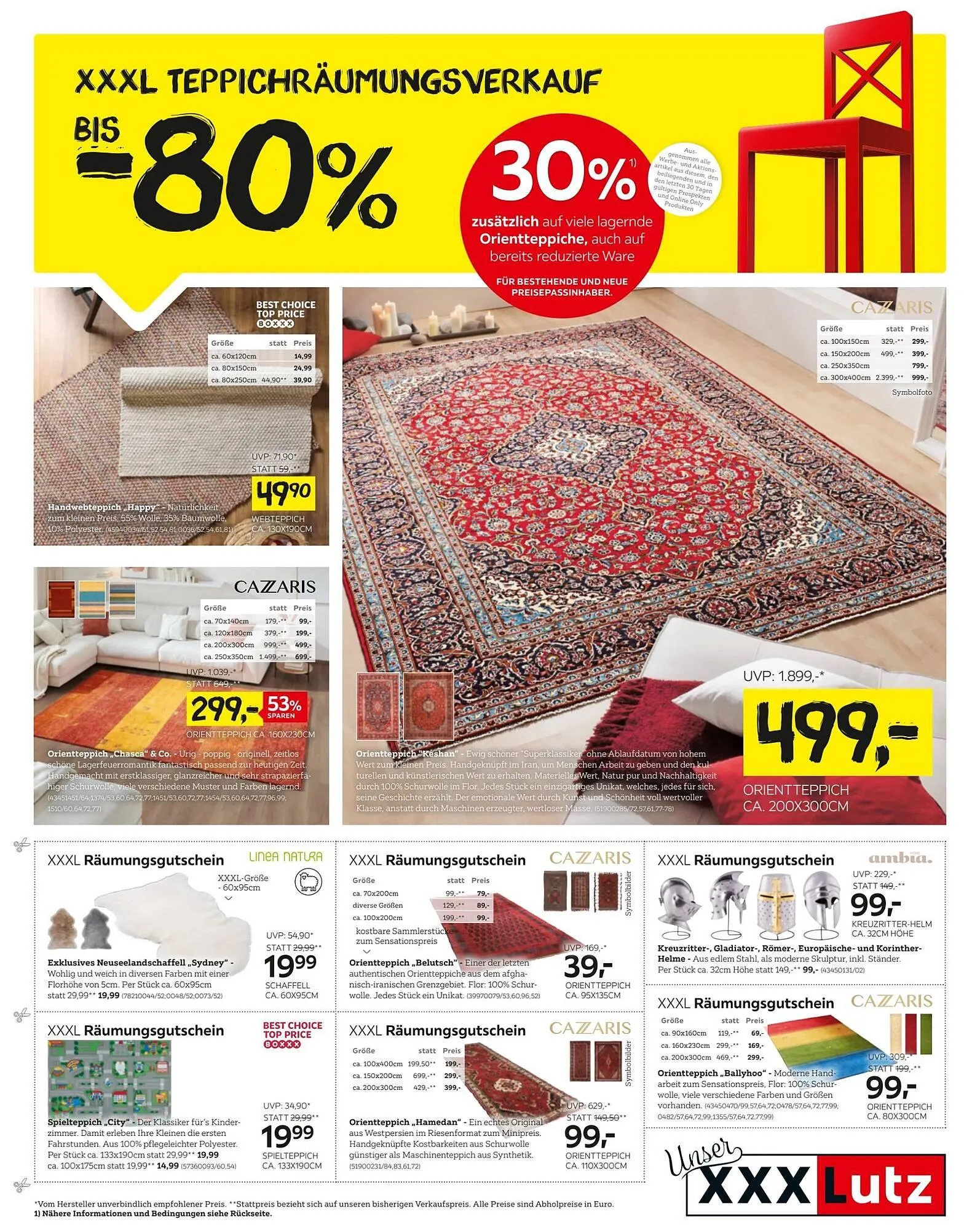XXXLutz Prospekt von 22. Dezember bis 6. Jänner 2026 - Flugblätt seite  1