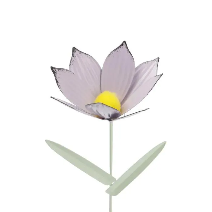 Blumenstecker, spitz/flieder, 23 cm