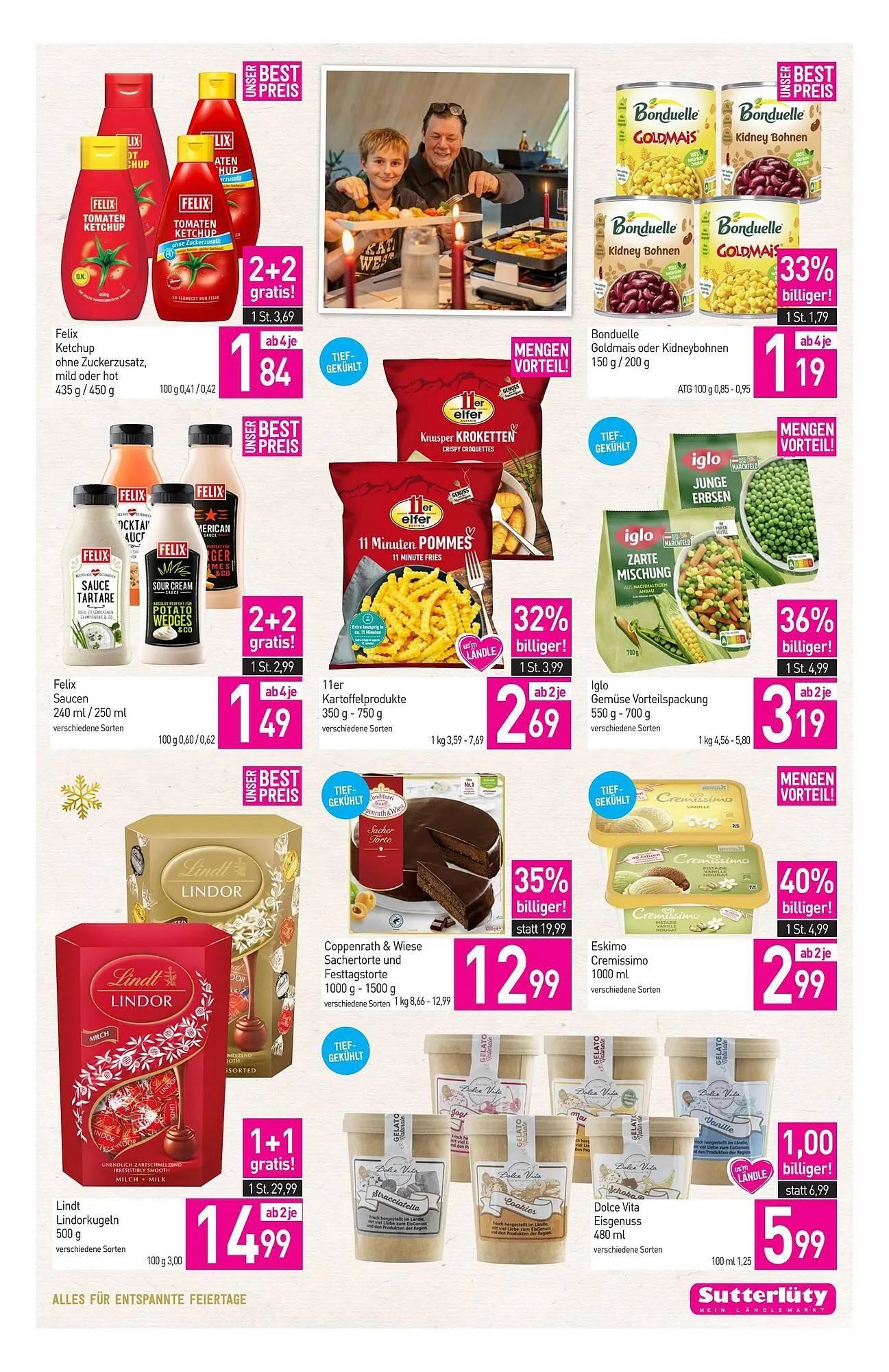 Sutterlüty Flugblatt von 22. Dezember bis 27. Dezember 2025 - Flugblätt seite  15