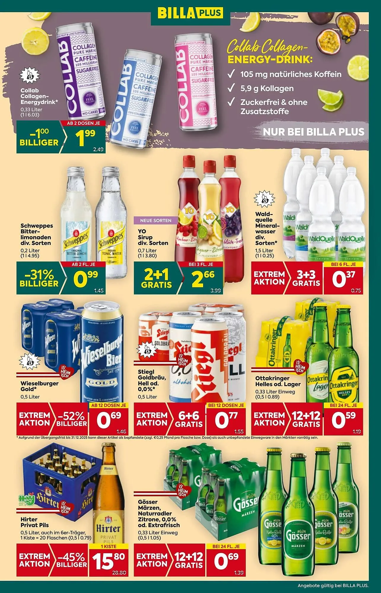 Billa Flugblatt von 30. Oktober bis 6. November 2025 - Flugblätt seite  15