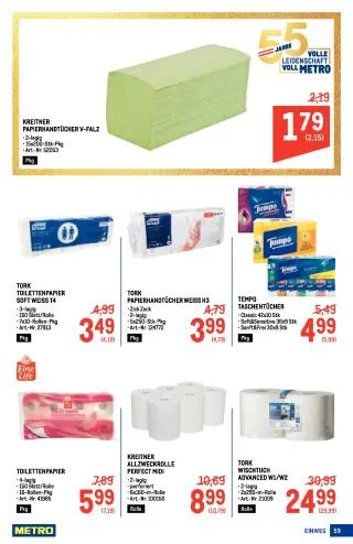 METRO Flugblatt -Profi von 19. März bis 1. April 2026 - Flugblätt seite  59