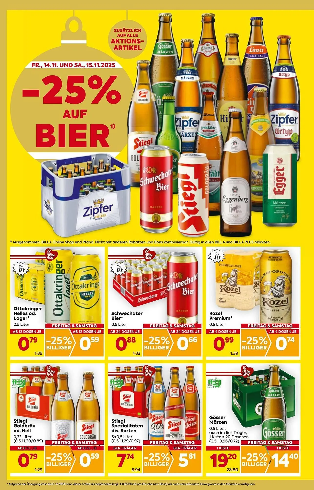 Billa Corso Flugblatt von 13. November bis 19. November 2025 - Flugblätt seite 2