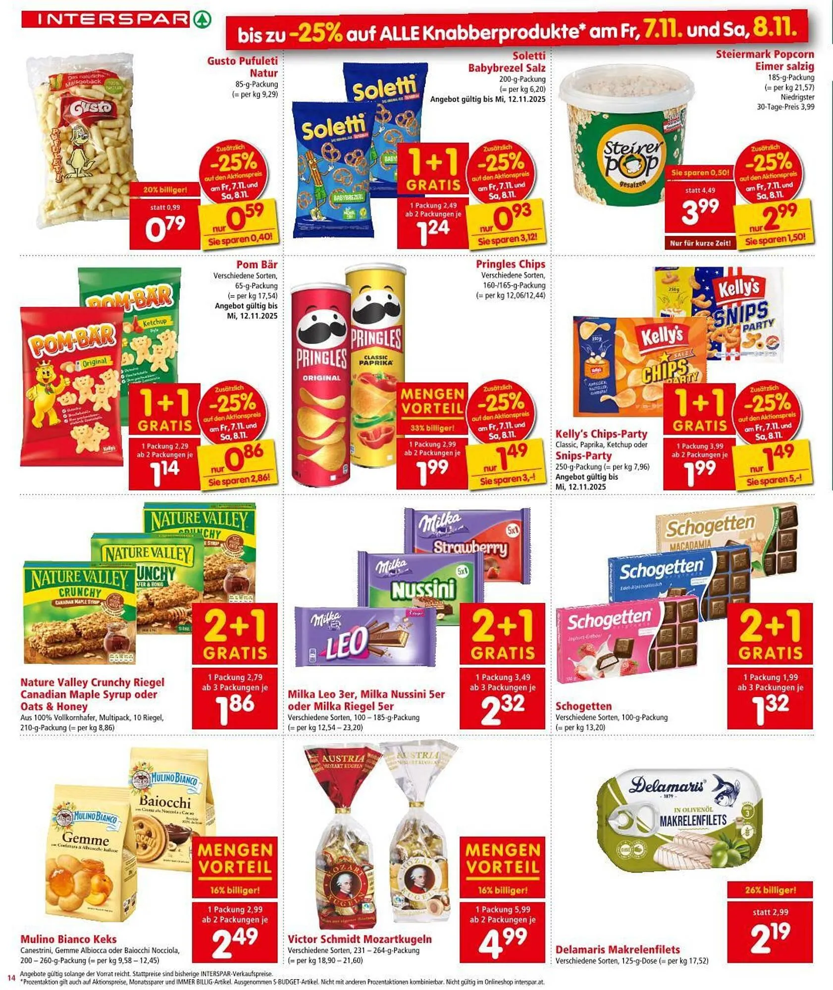 Interspar Flugblatt von 6. November bis 19. November 2025 - Flugblätt seite 14
