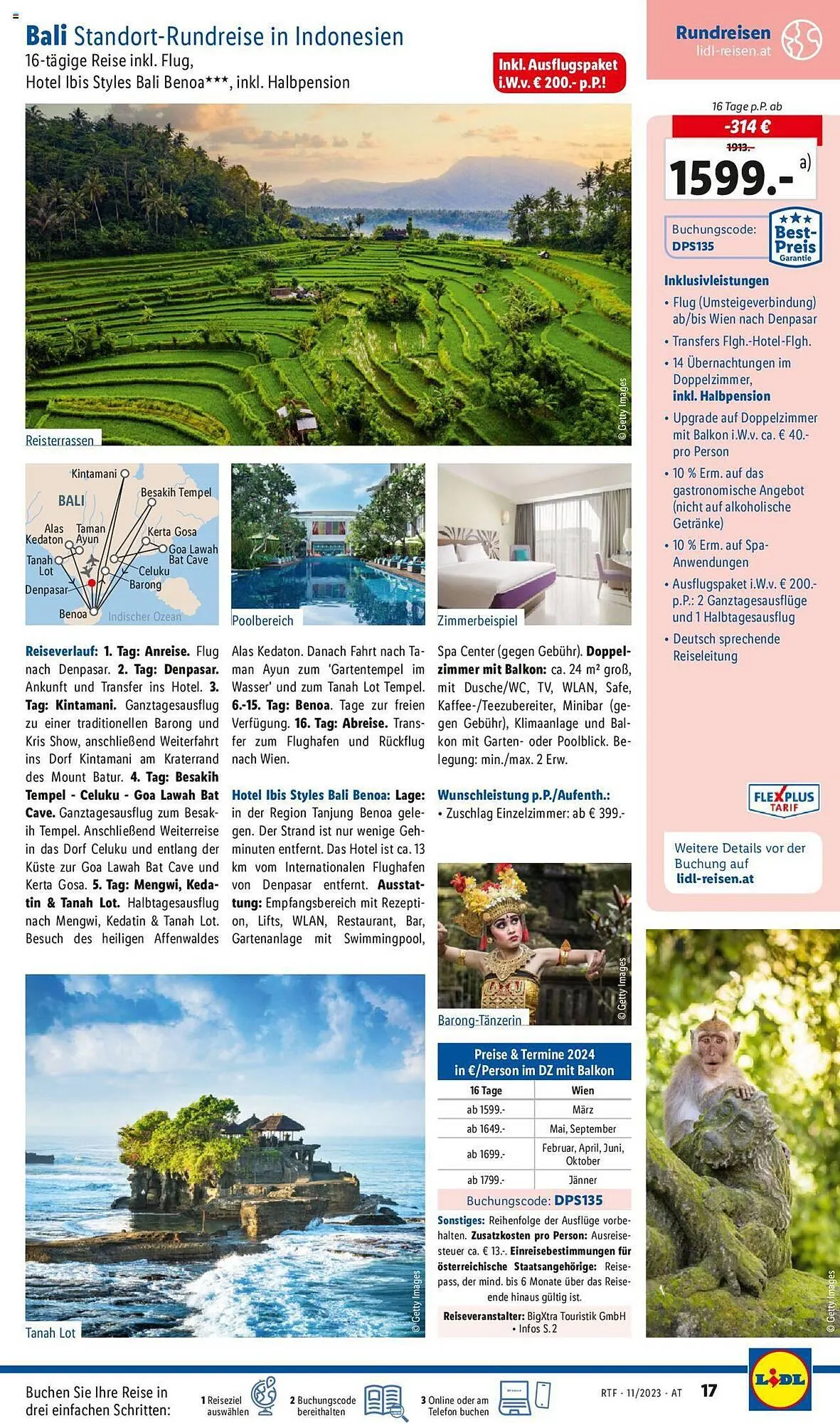 Lidl Flugblatt von 15. November bis 15. Dezember 2023 - Flugblätt seite 17