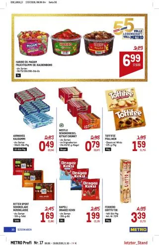 METRO Flugblatt - Profi von 6. August bis 19. August 2026 - Flugblätt seite  30