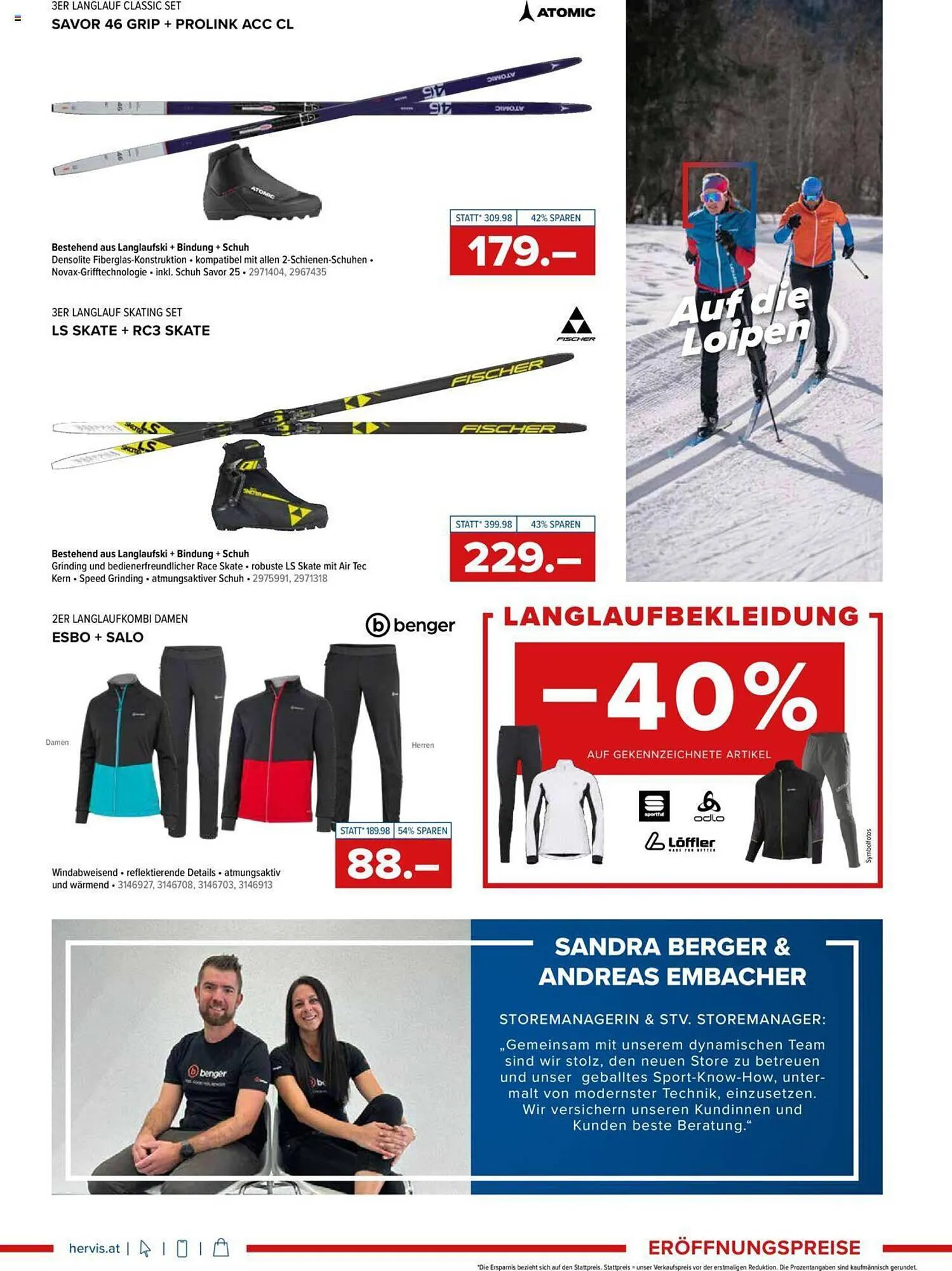 Hervis Flugblatt von 9. November bis 11. November 2023 - Flugblätt seite  12