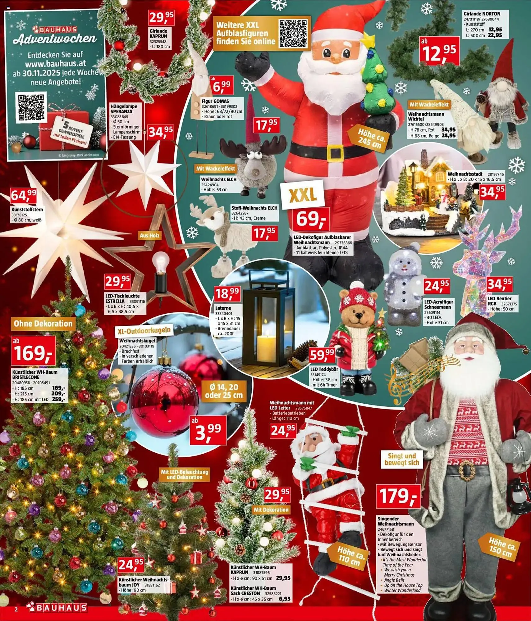 Bauhaus Flugblatt von 5. November bis 2. Dezember 2025 - Flugblätt seite 2