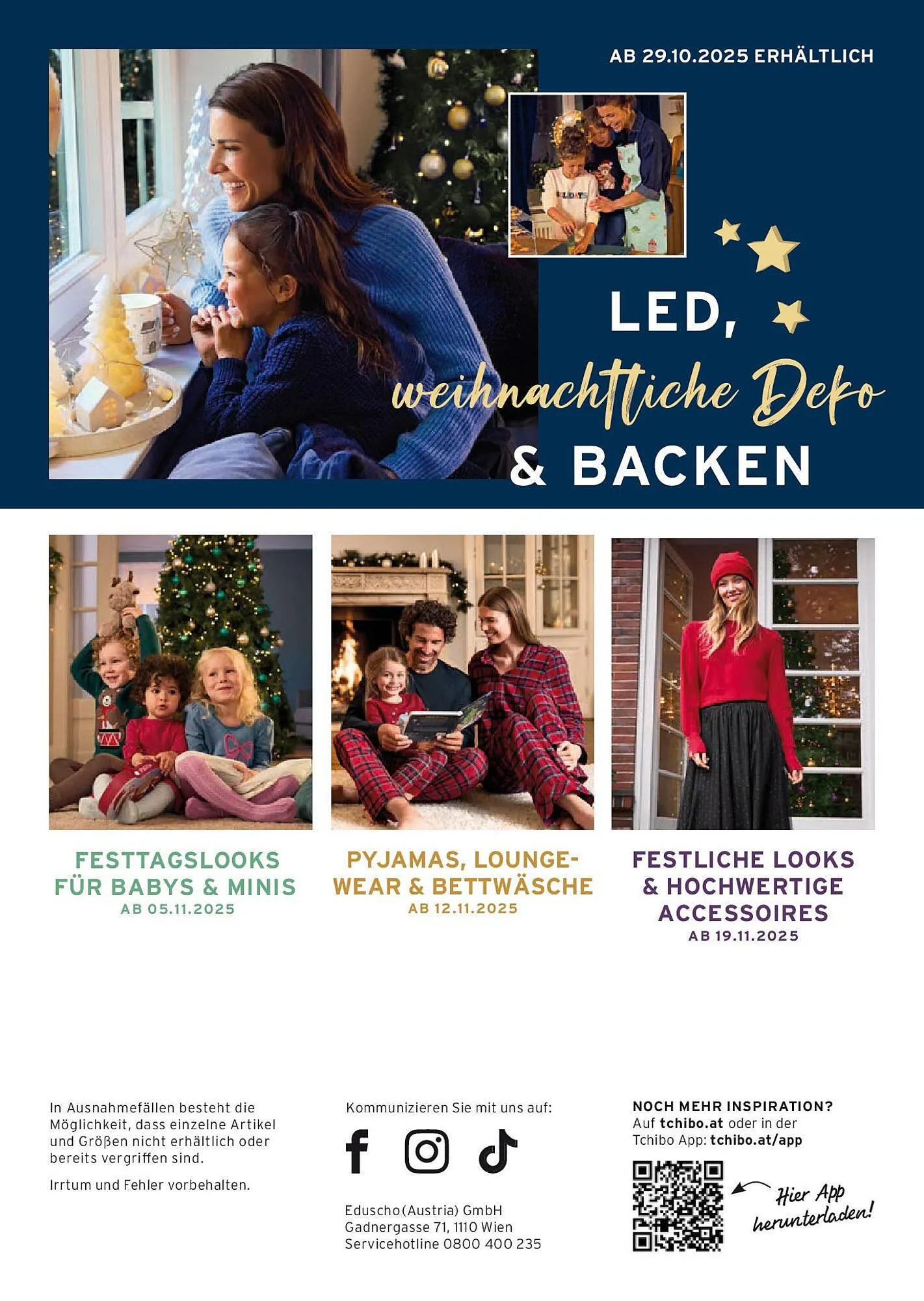 Tchibo Eduscho Flugblatt von 16. Oktober bis 29. Oktober 2025 - Flugblätt seite  34