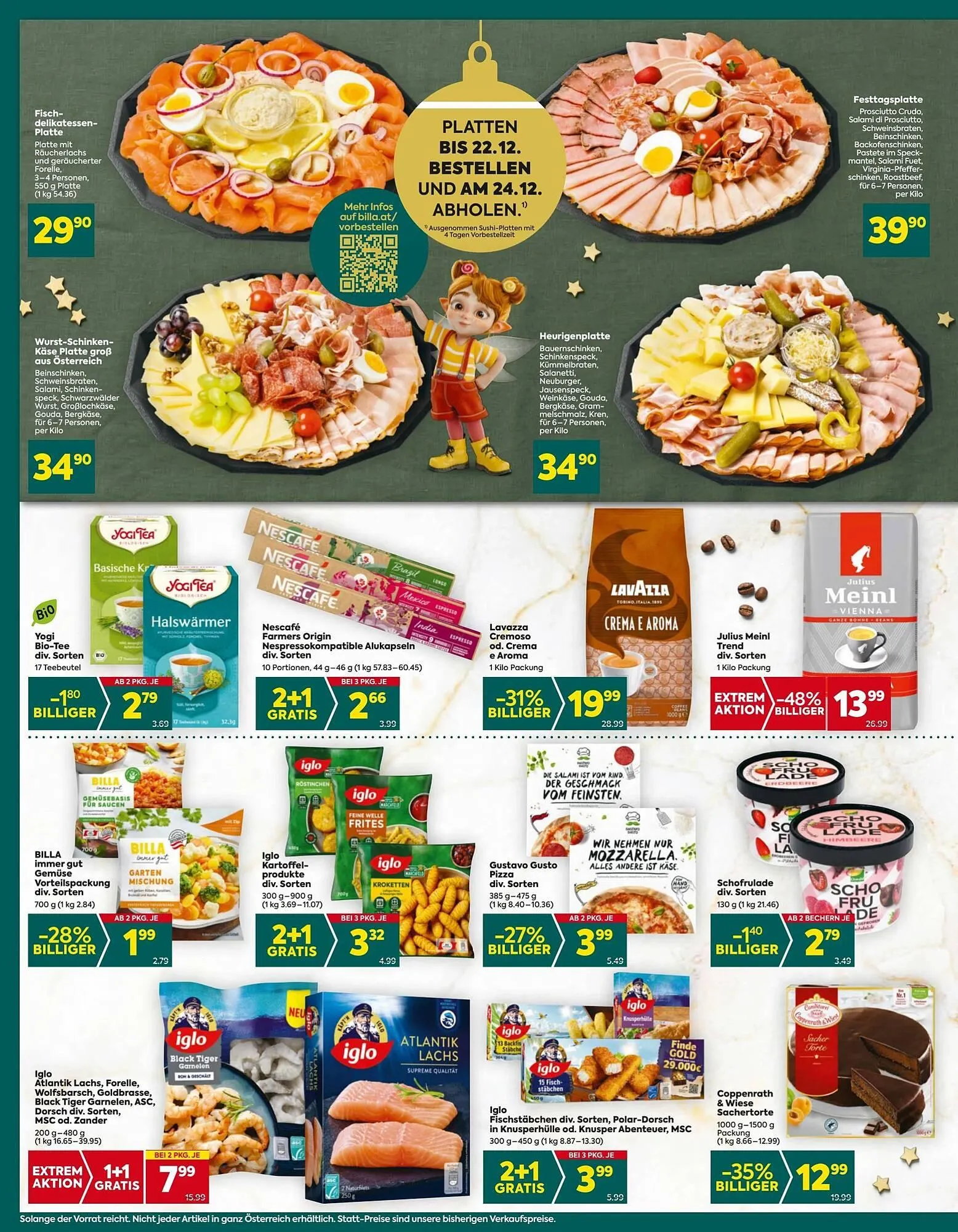 Billa Flugblatt von 18. Dezember bis 24. Dezember 2025 - Flugblätt seite  13