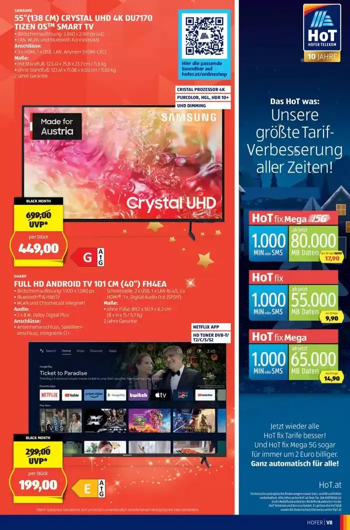 Blättern Sie online im HOFER Flugblatt von 20. November bis 4. Dezember 2024 - Flugblätt seite 51