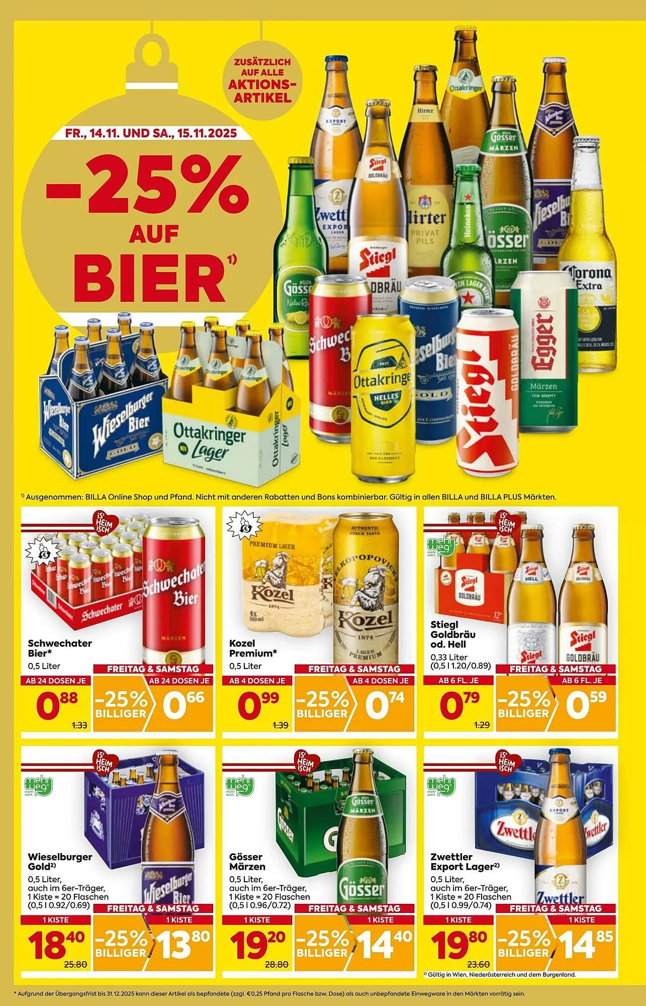 Billa Flugblatt von 13. November bis 19. November 2025 - Flugblätt seite 2