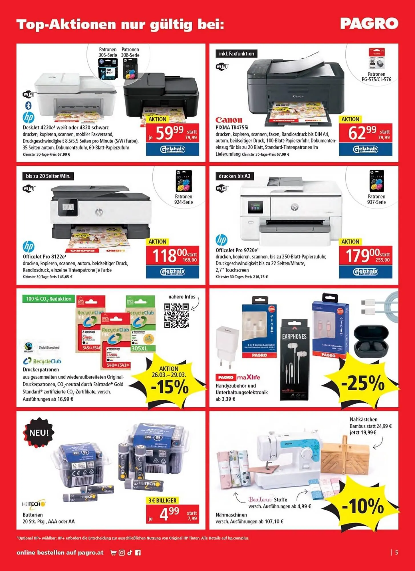 Pagro Diskont Flugblatt von 26. März bis 6. April 2026 - Flugblätt seite  5