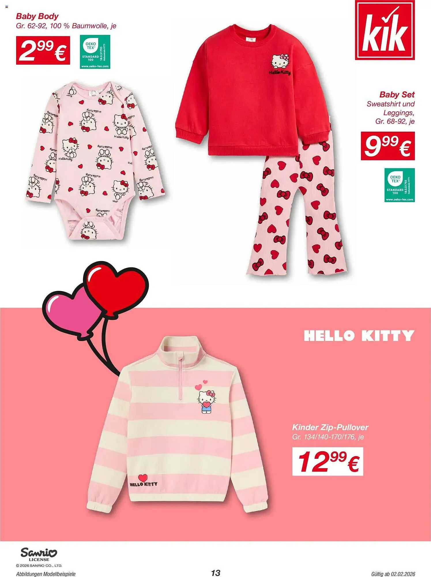 KiK Prospekt von 2. Februar bis 22. Februar 2026 - Flugblätt seite  13