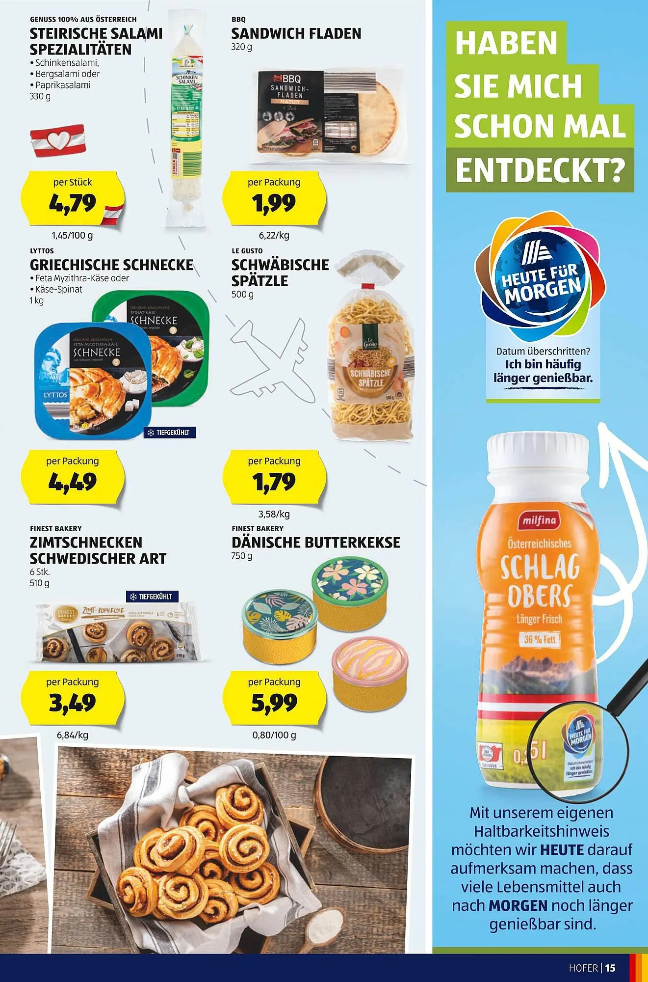 Hofer Flugblatt von 22. September bis 28. September 2023 - Flugblätt seite 15