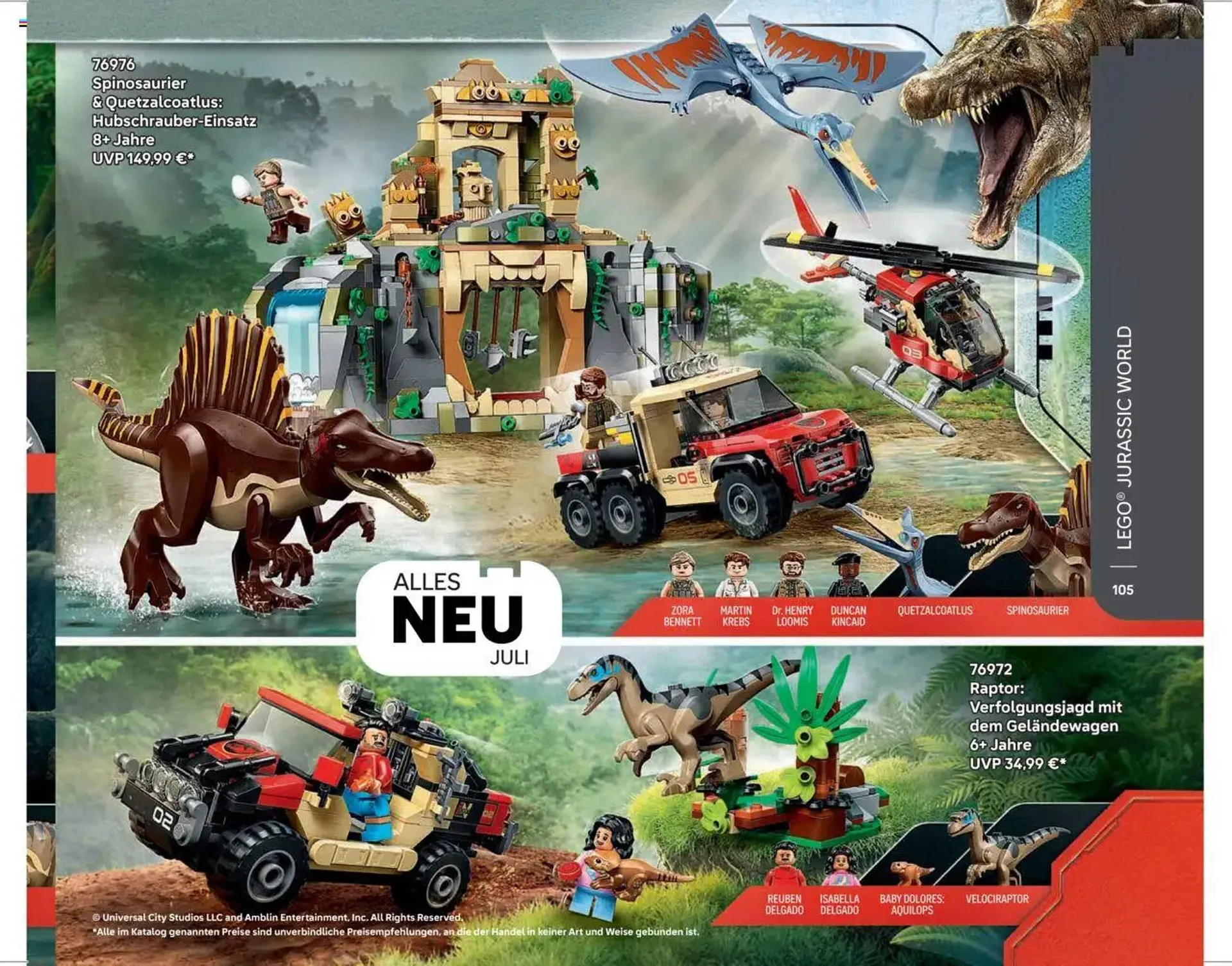 Lego Flugblatt von 1. September bis 31. Dezember 2025 - Flugblätt seite  105