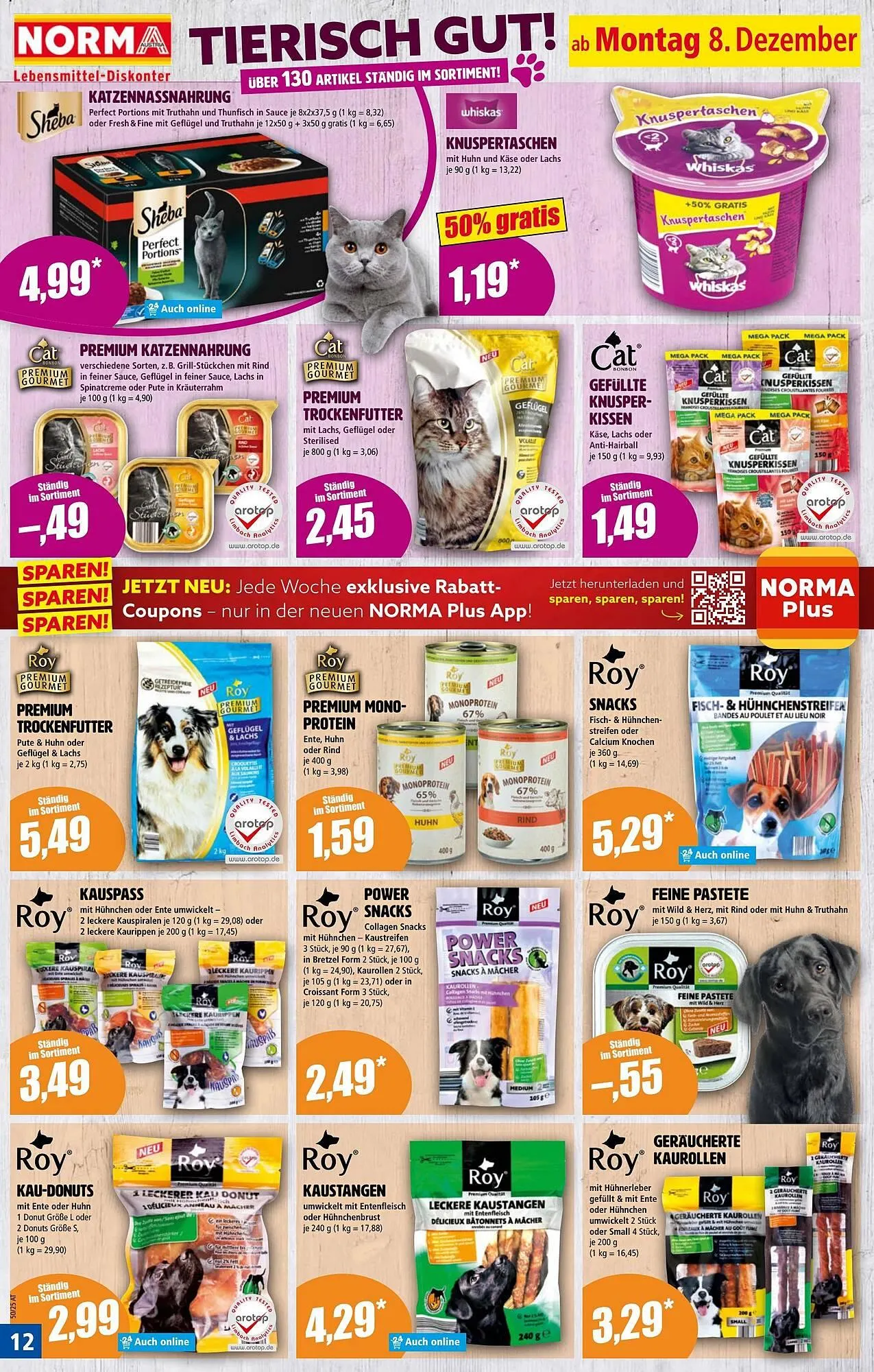 Norma Prospekt von 8. Dezember bis 14. Dezember 2025 - Flugblätt seite 12