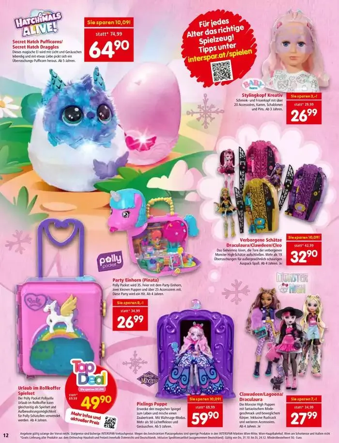 Tolles Angebot für alle Kunden von 29. Oktober bis 12. November 2024 - Flugblätt seite 12