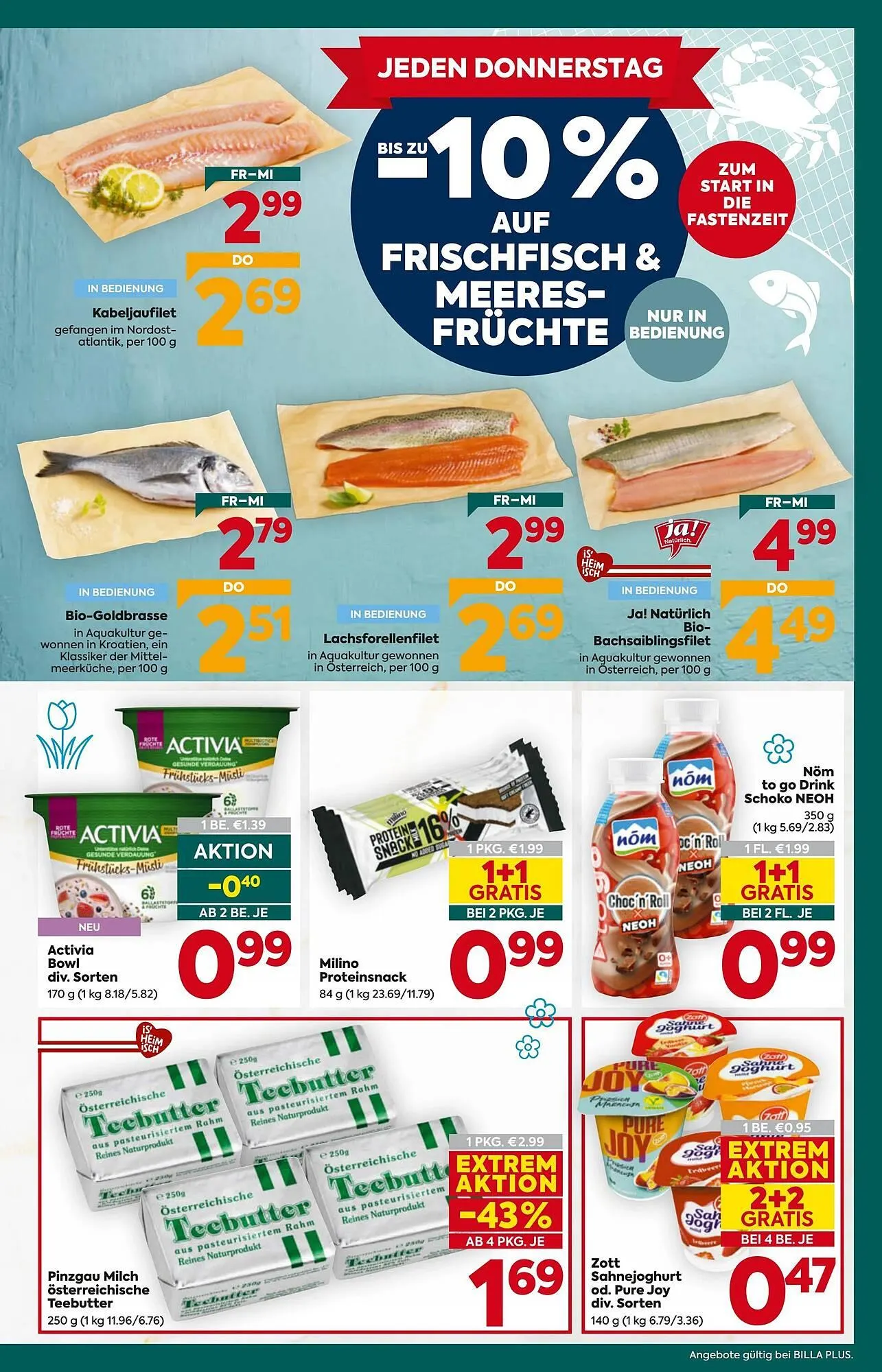 Billa Flugblatt von 19. Februar bis 25. Februar 2026 - Flugblätt seite 9