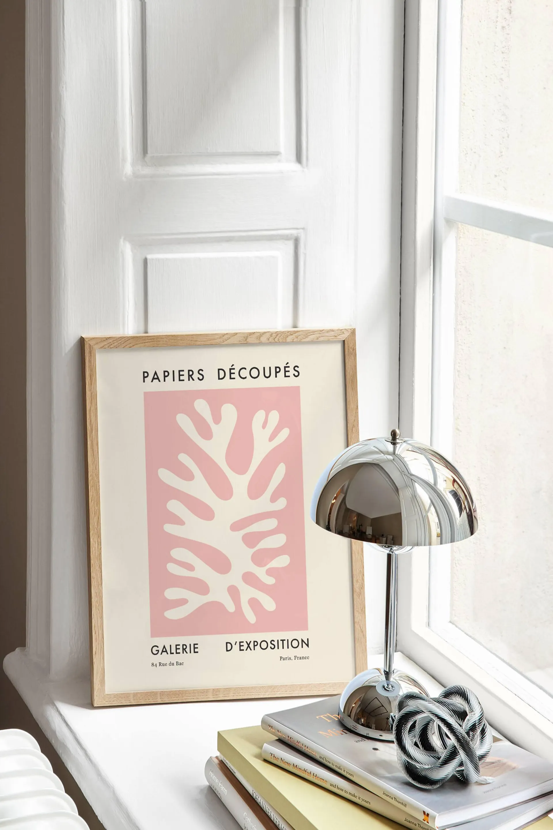 Papiers Découpés Beige Poster