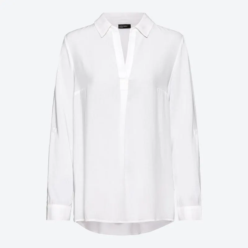 Damen-Bluse aus reiner Viskose