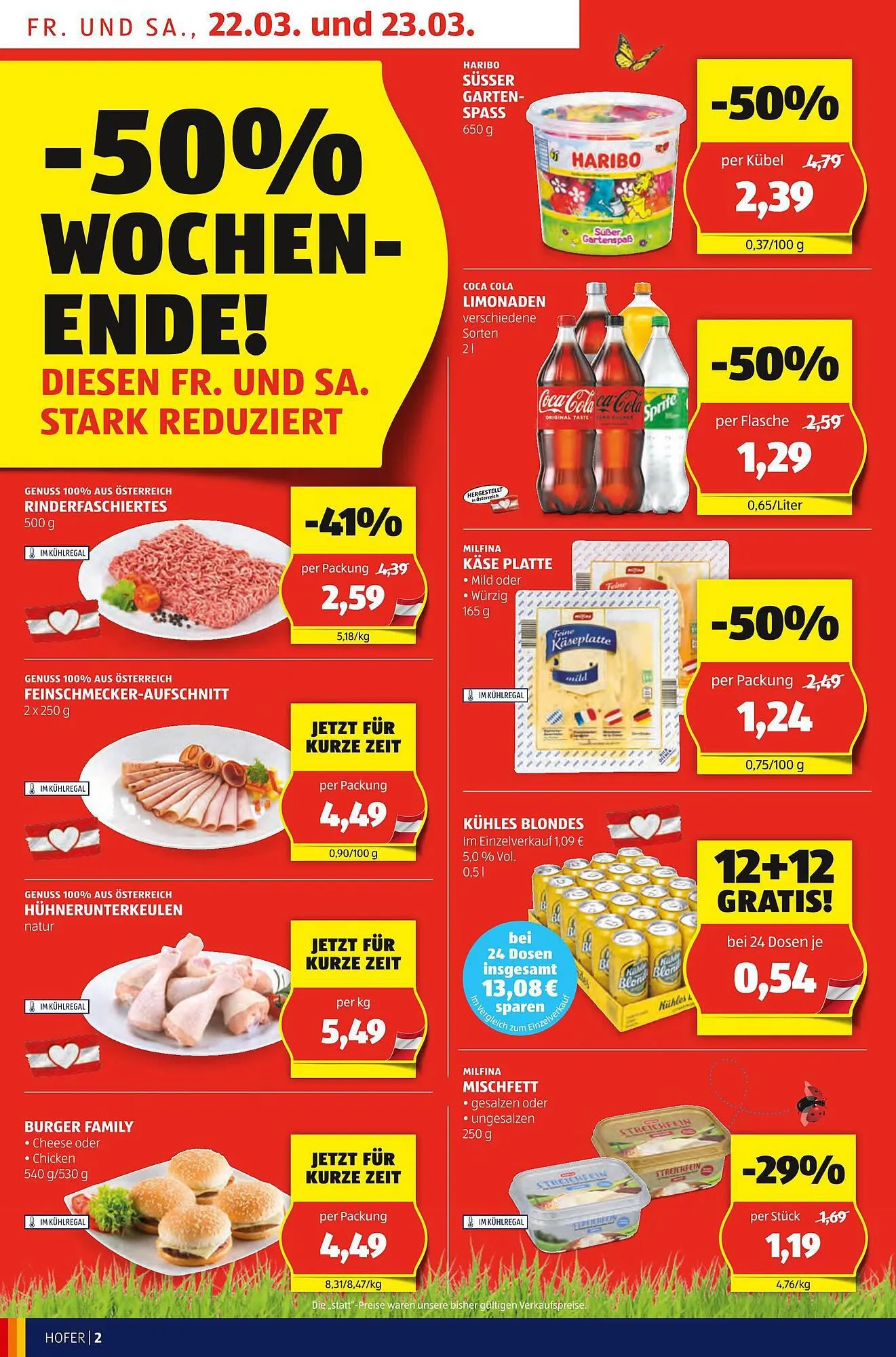 Hofer Flugblatt von 22. März bis 28. März 2024 - Flugblätt seite 2