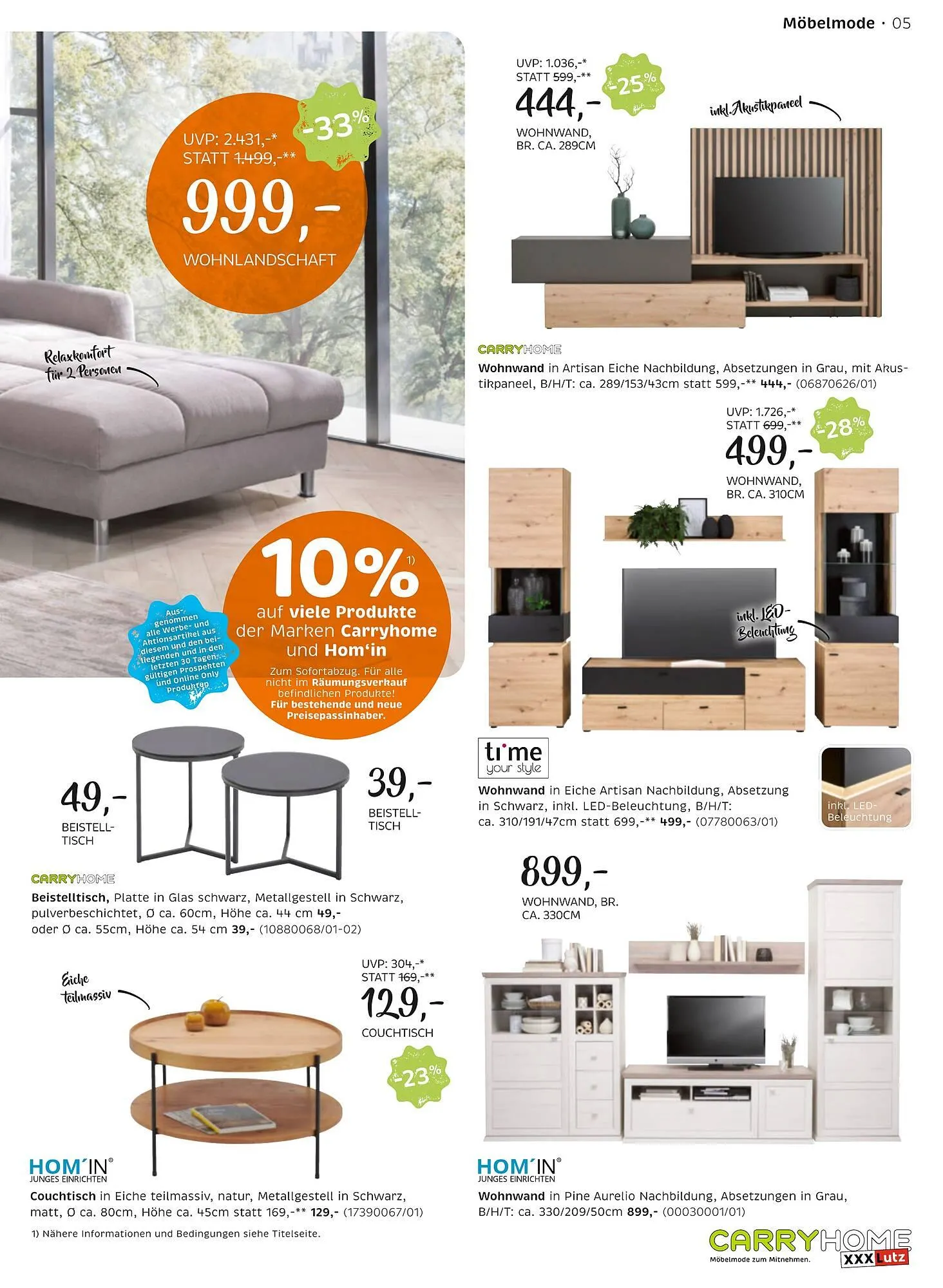 XXXLutz Prospekt von 30. Dezember bis 13. Jänner 2026 - Flugblätt seite  5