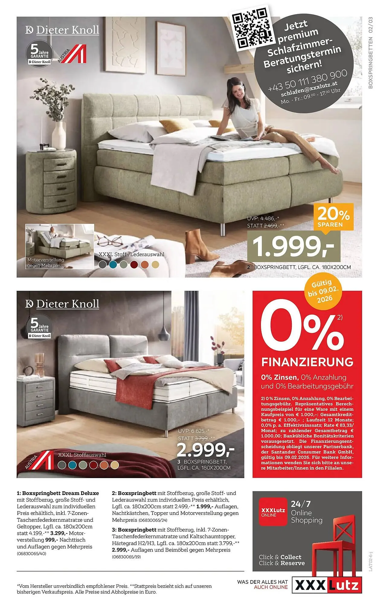 XXXLutz Prospekt von 27. Jänner bis 17. Februar 2026 - Flugblätt seite  3