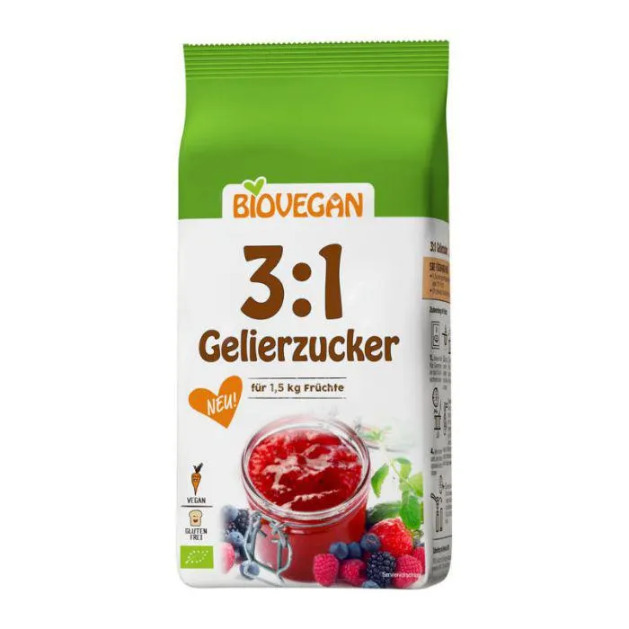 Biovegan Gelierzucker 3:1 500g