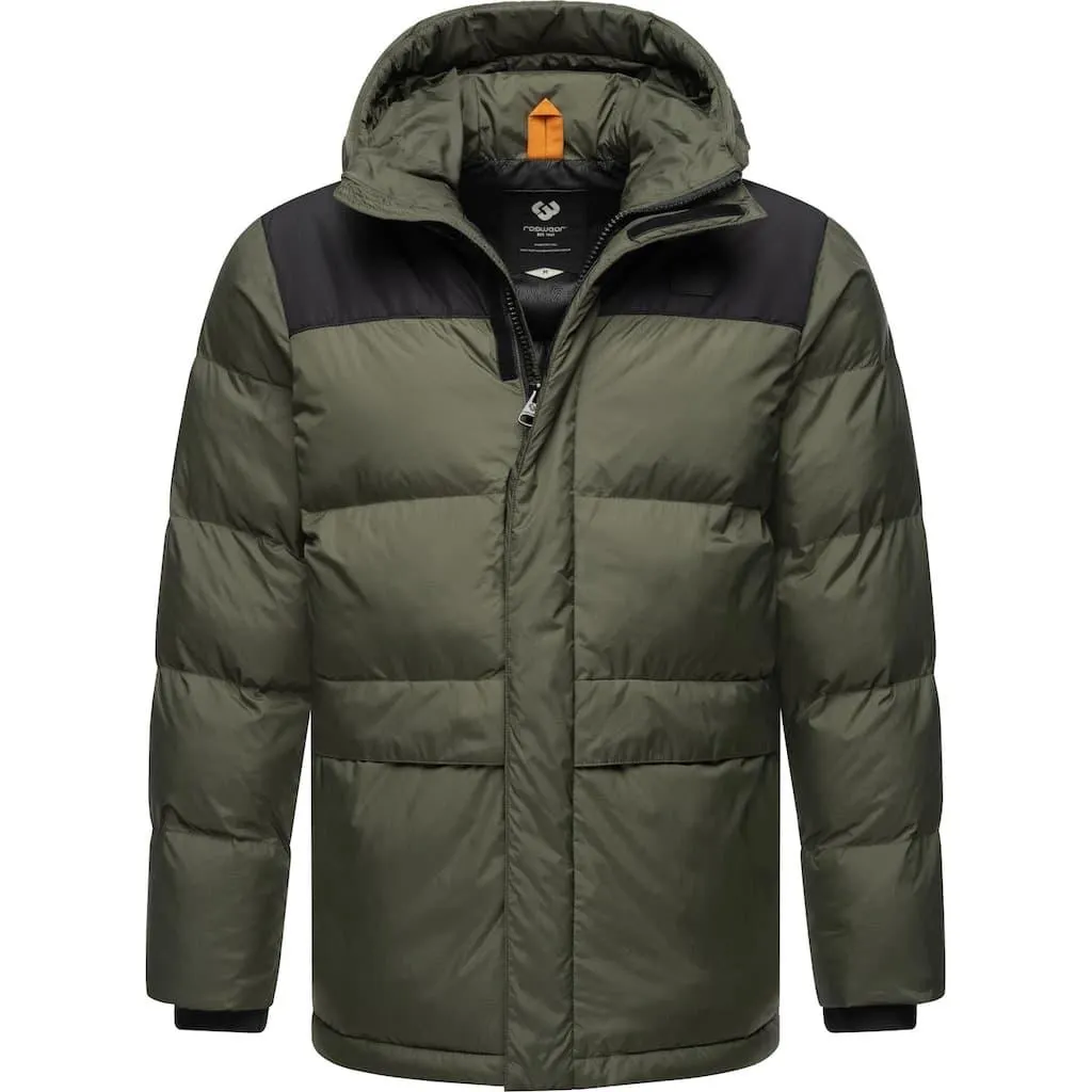 Ragwear Steppjacke »Mikkesh« mit Kapuze Sportliche Herren Winterjacke mit Kapuze
