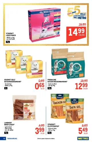 METRO Flugblatt Food - Profi von 11. Juni bis 24. Juni 2026 - Flugblätt seite  70