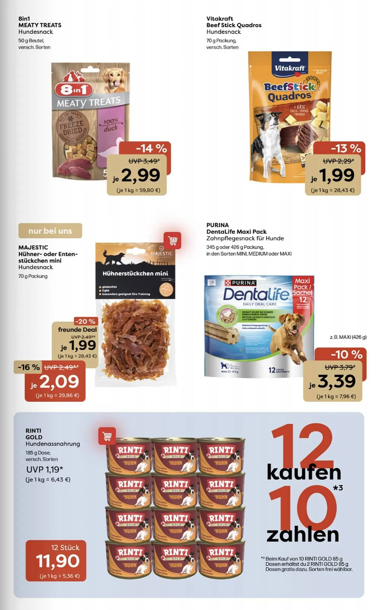 ZOO & Co Flugblatt von 27. Oktober bis 2. November 2025 - Flugblätt seite  3