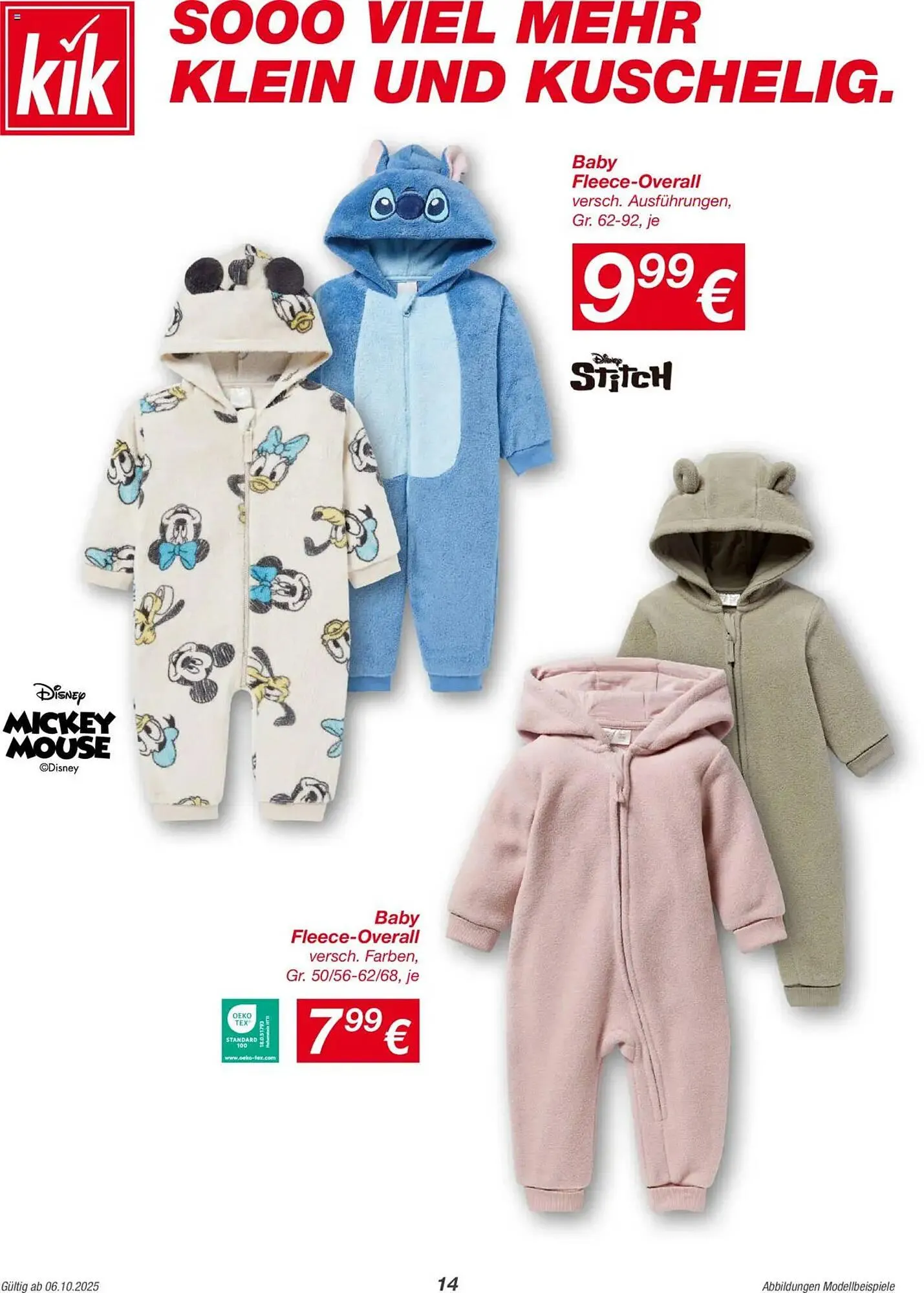 KiK Prospekt von 6. Oktober bis 17. November 2025 - Flugblätt seite  14