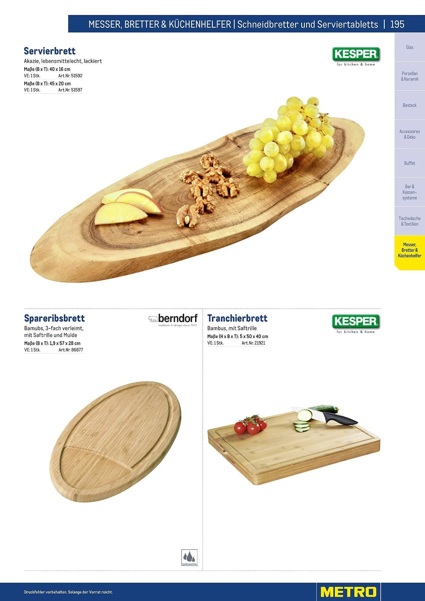 Metro Flugblatt von 25. März bis 31. Dezember 2026 - Flugblätt seite  195
