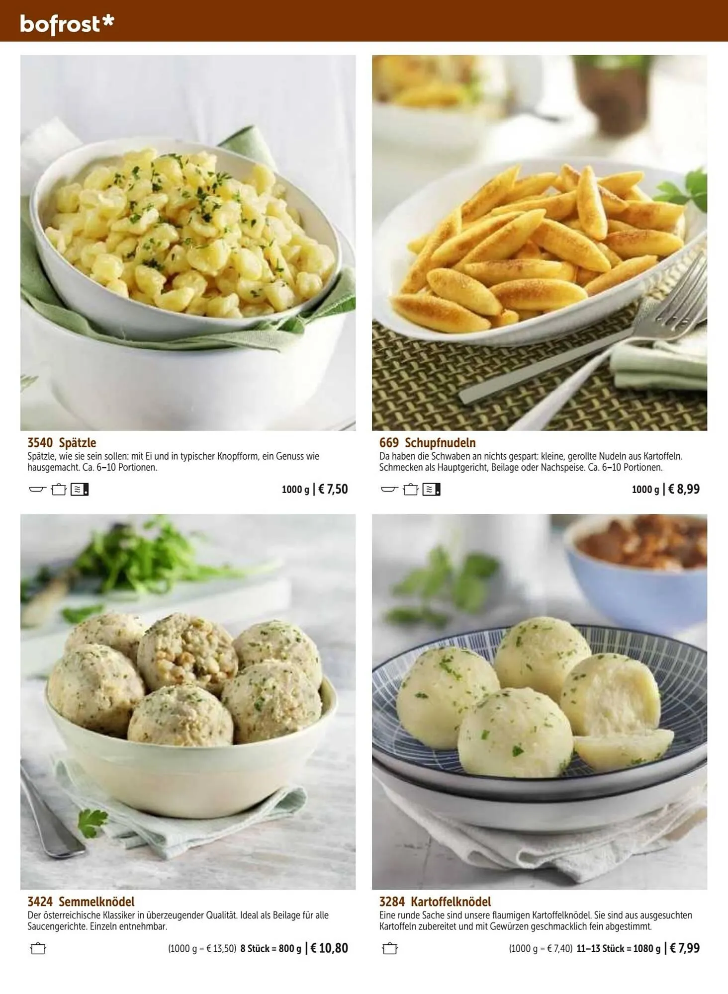 Bofrost Flugblatt von 25. September bis 29. Februar 2024 - Flugblätt seite  78