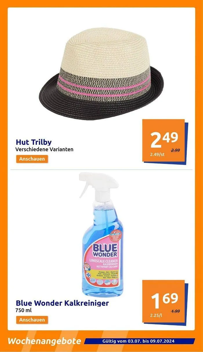 Action Flugblatt Bis 09.07.2024 von 4. Juli bis 18. Juli 2024 - Flugblätt seite 13