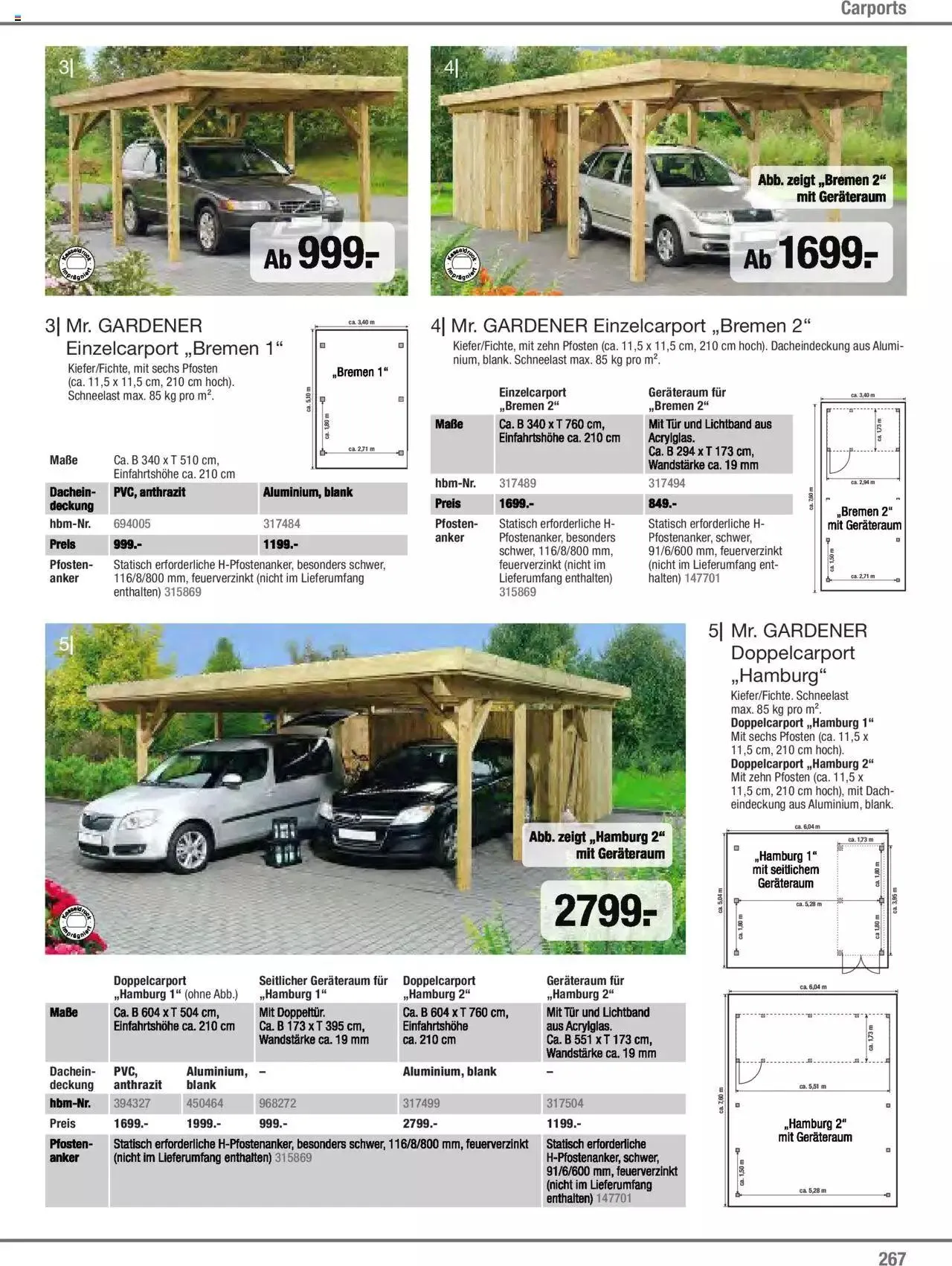 Hagebau Gartenjahr 2023 von 7. März bis 31. Dezember 2023 - Flugblätt seite  267