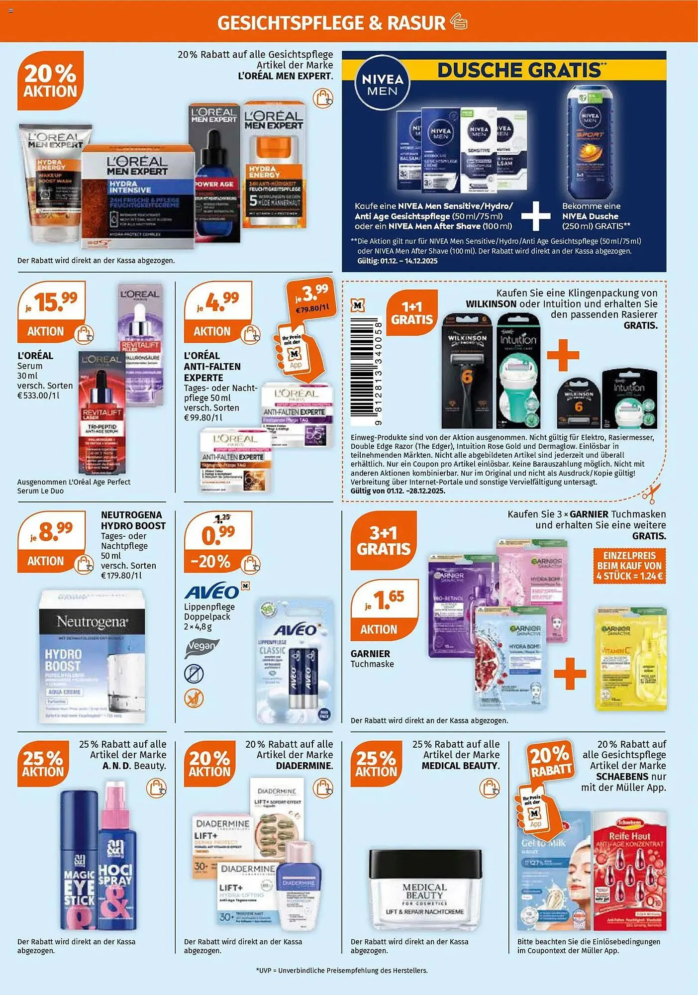 Müller Flugblatt von 1. Dezember bis 6. Dezember 2025 - Flugblätt seite  3