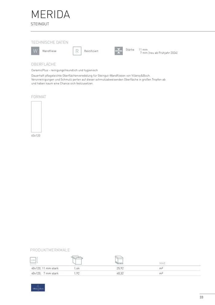 Fliesen 2024 von 5. Juni bis 31. Dezember 2024 - Flugblätt seite 31