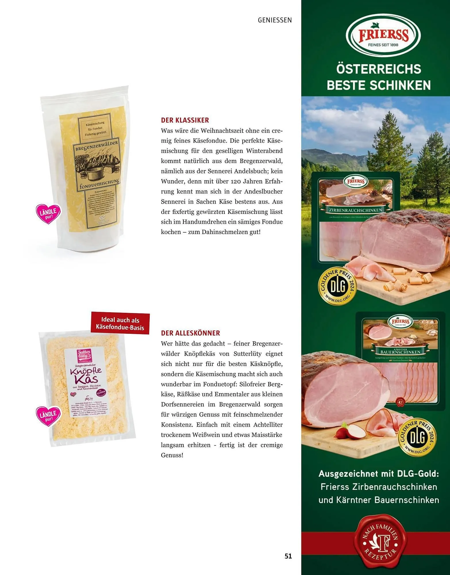 Sutterlüty Flugblatt von 19. November bis 9. Dezember 2024 - Flugblätt seite 51