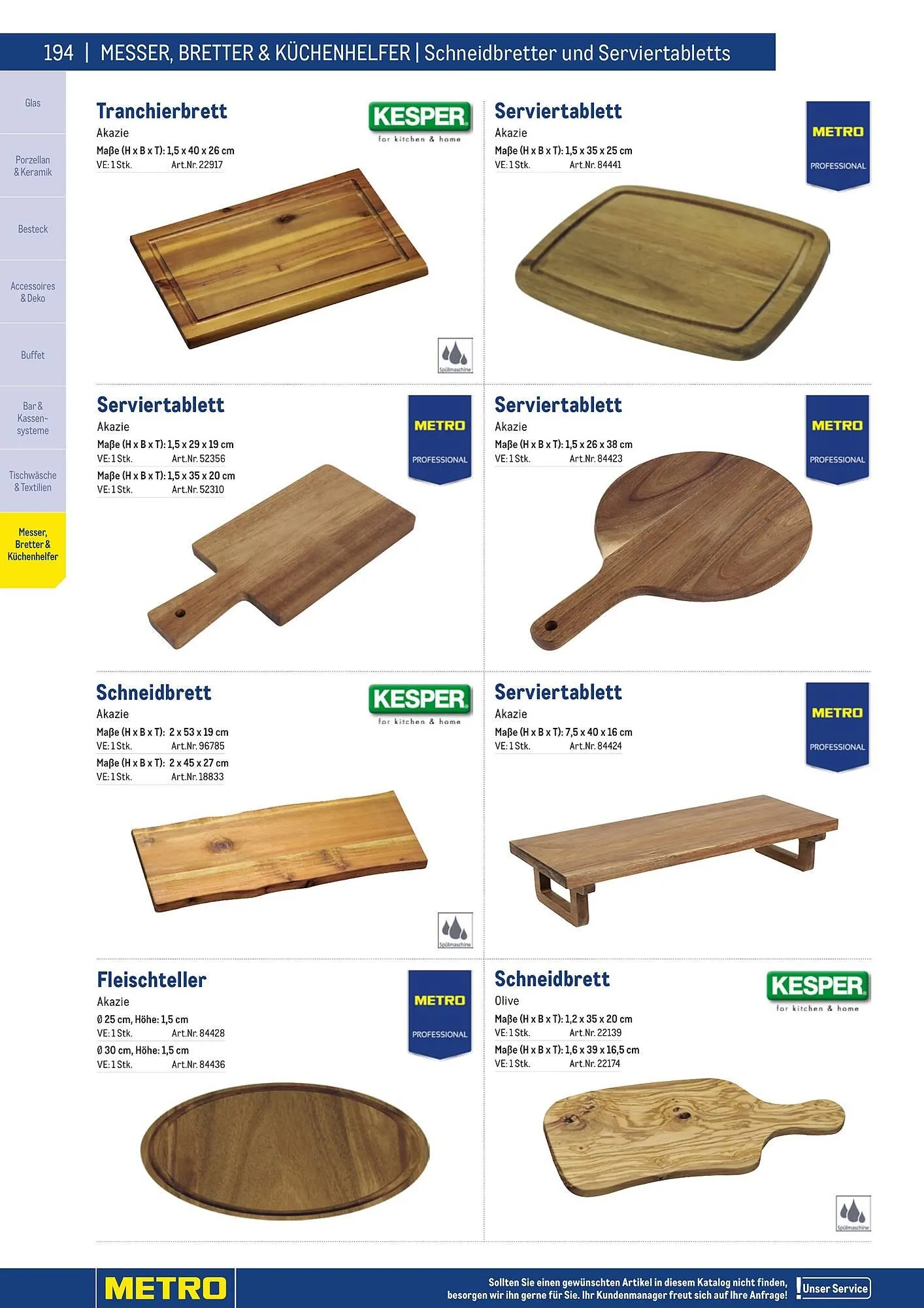 Metro Flugblatt von 25. März bis 31. Dezember 2026 - Flugblätt seite  194