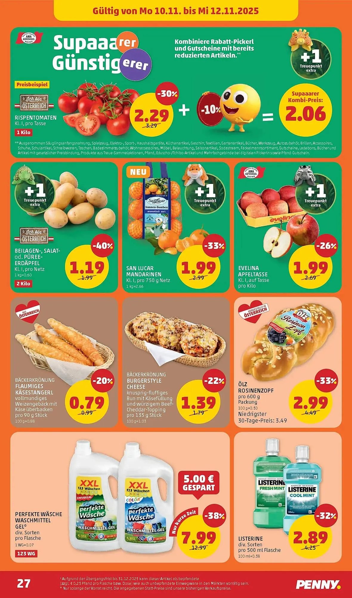 PENNY Flugblatt von 6. November bis 12. November 2025 - Flugblätt seite 27