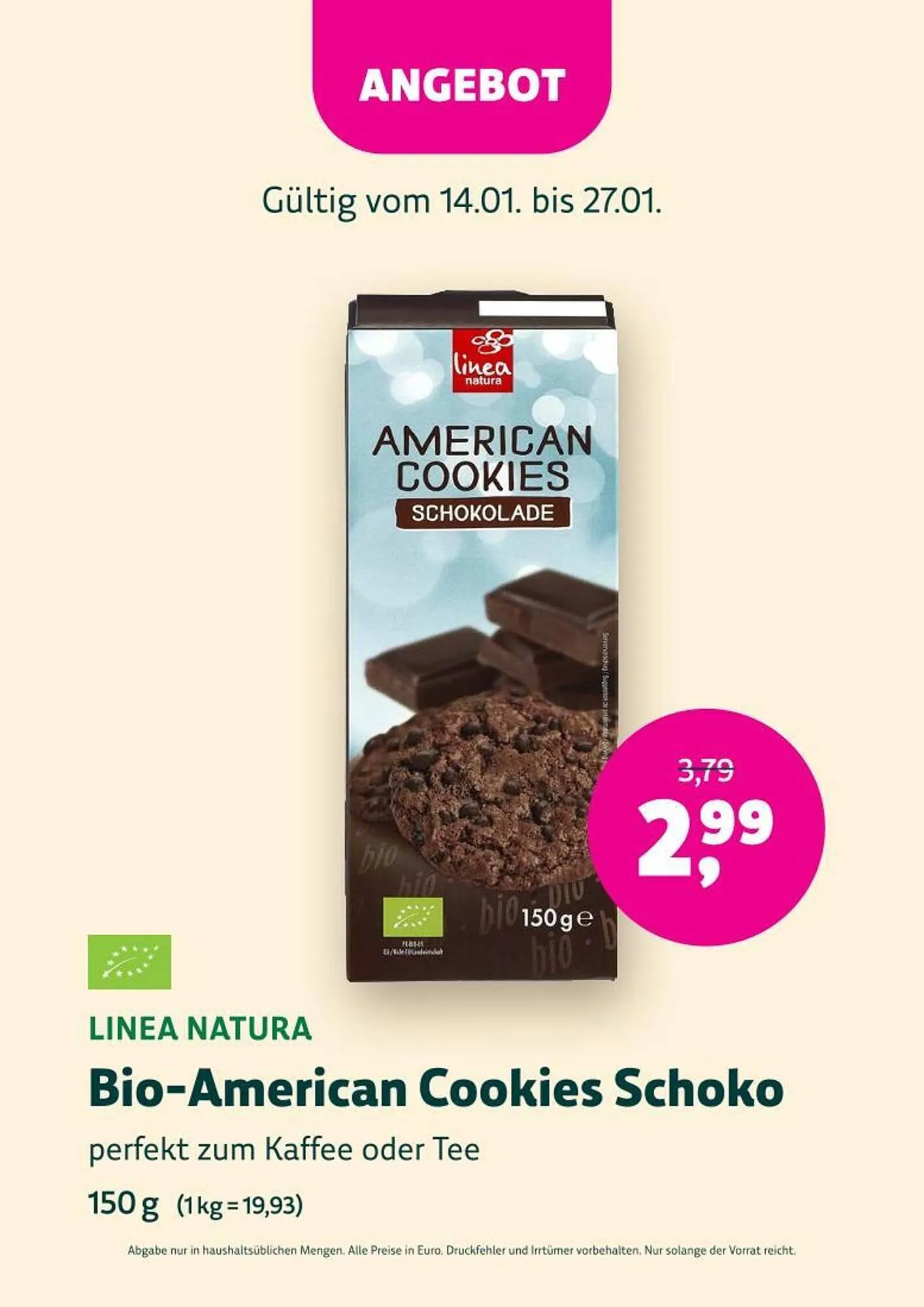 Denn's Biomarkt Flugblatt von 14. Jänner bis 27. Jänner 2026 - Flugblätt seite  40