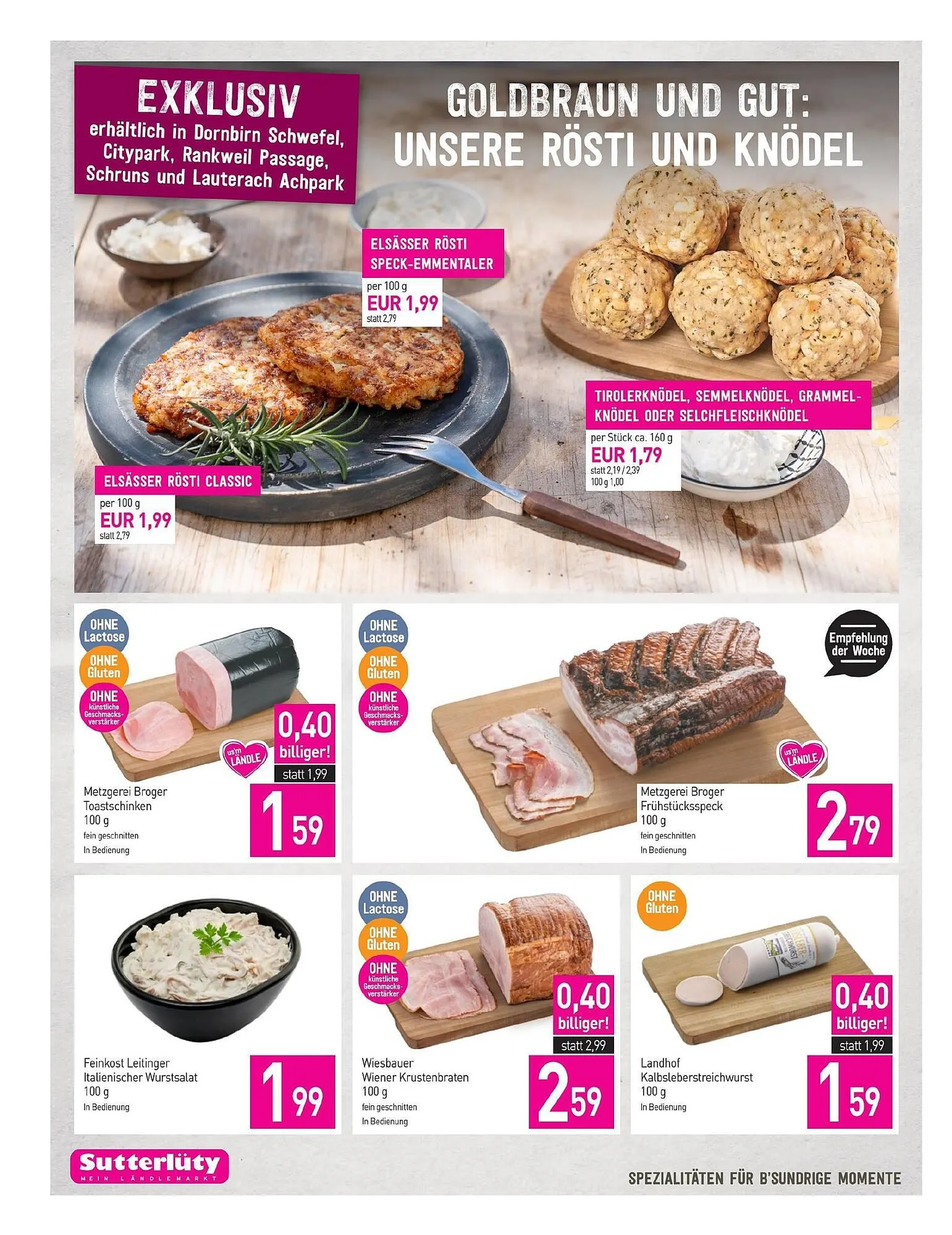 Sutterlüty Flugblatt von 4. Dezember bis 10. Dezember 2025 - Flugblätt seite  10