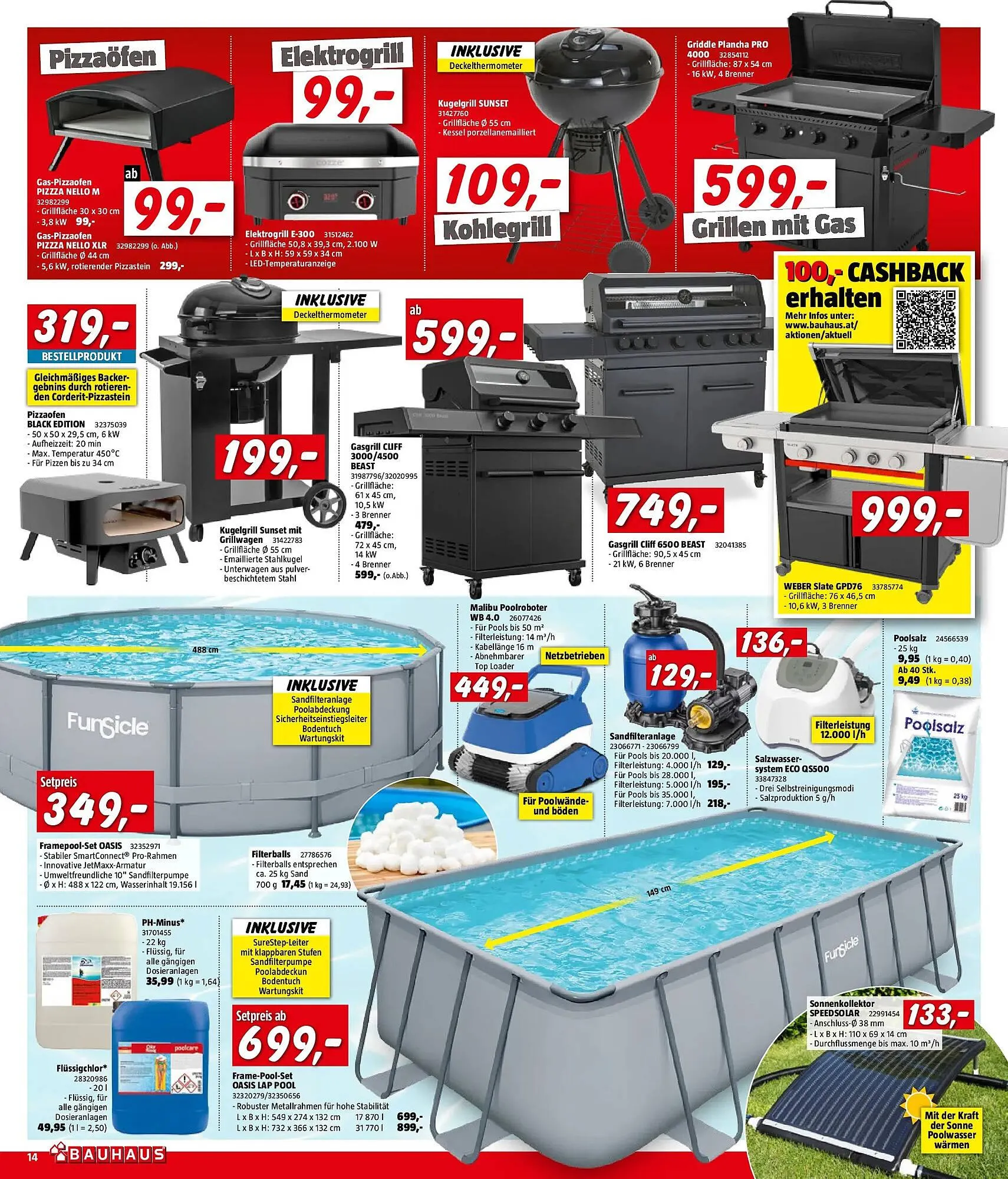Bauhaus Flugblatt von 1. April bis 21. April 2026 - Flugblätt seite  14