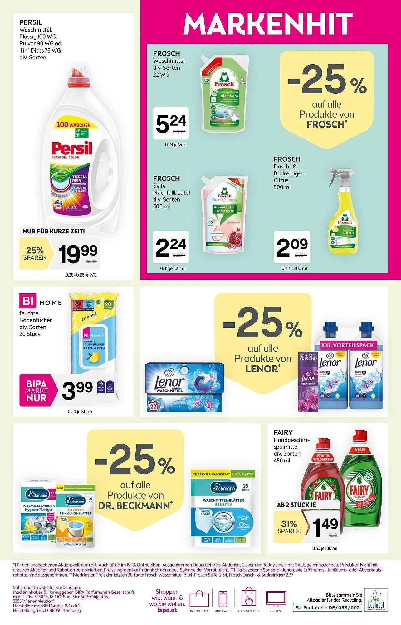 Bipa Flugblatt von 30. Jänner bis 13. Februar 2025 - Flugblätt seite  12