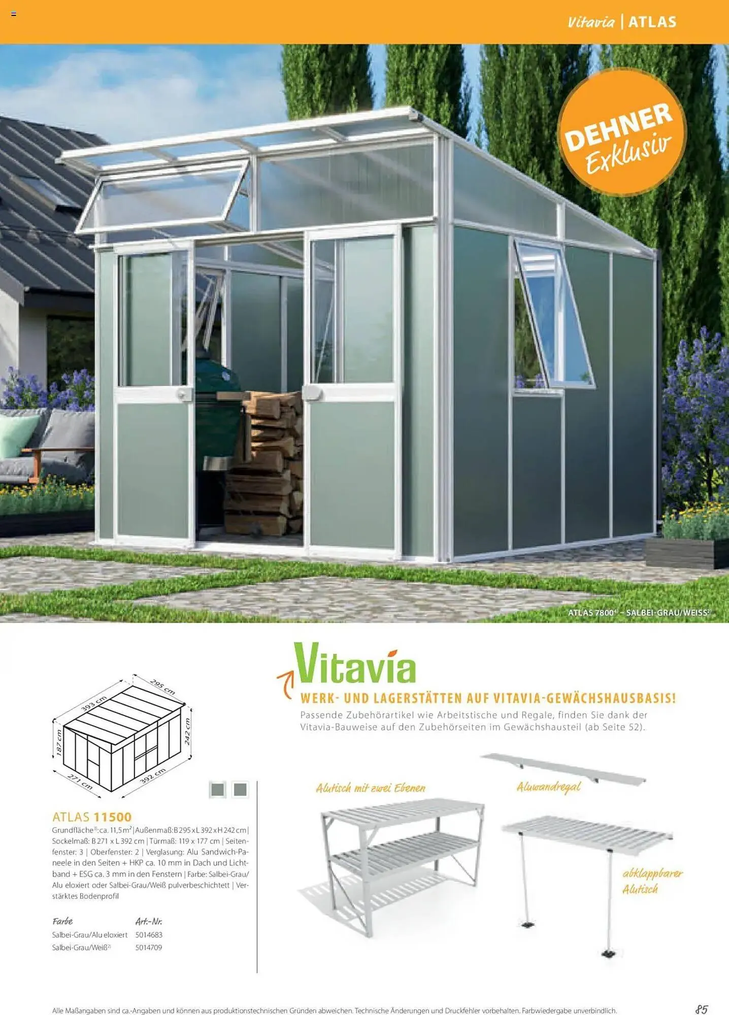 Dehner Prospekt von 1. Januar bis 31. Dezember 2025 - Prospekt seite 85