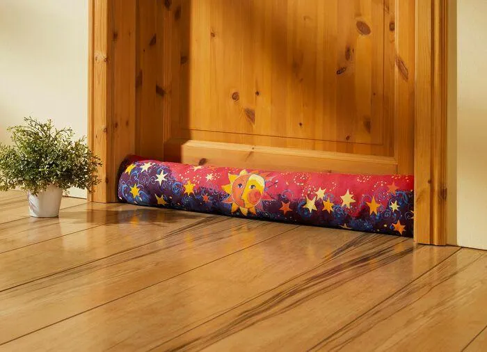 Zugluftrolle aus Baumwolle