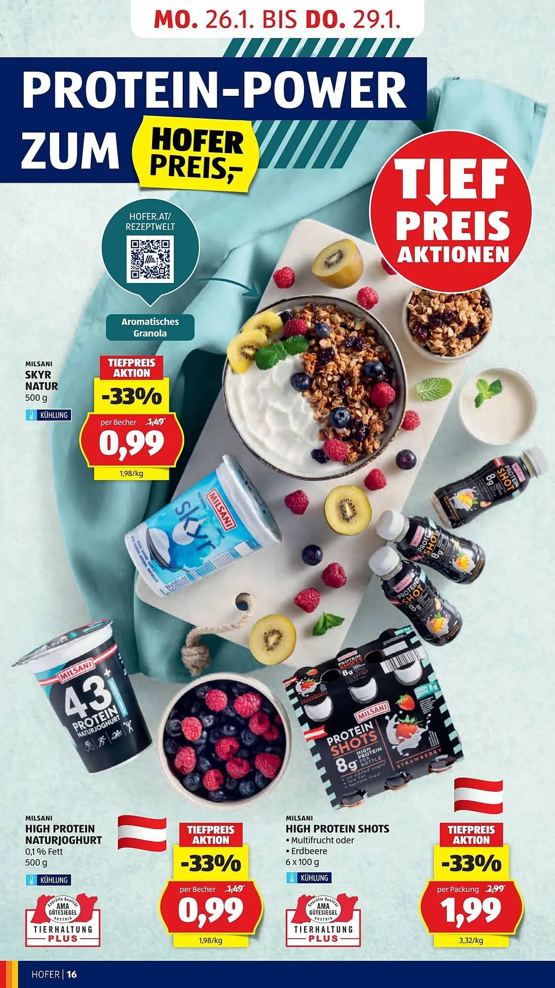 Hofer Flugblatt von 23. Jänner bis 30. Jänner 2026 - Flugblätt seite  18